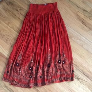 Earthbound Flowy Skirt